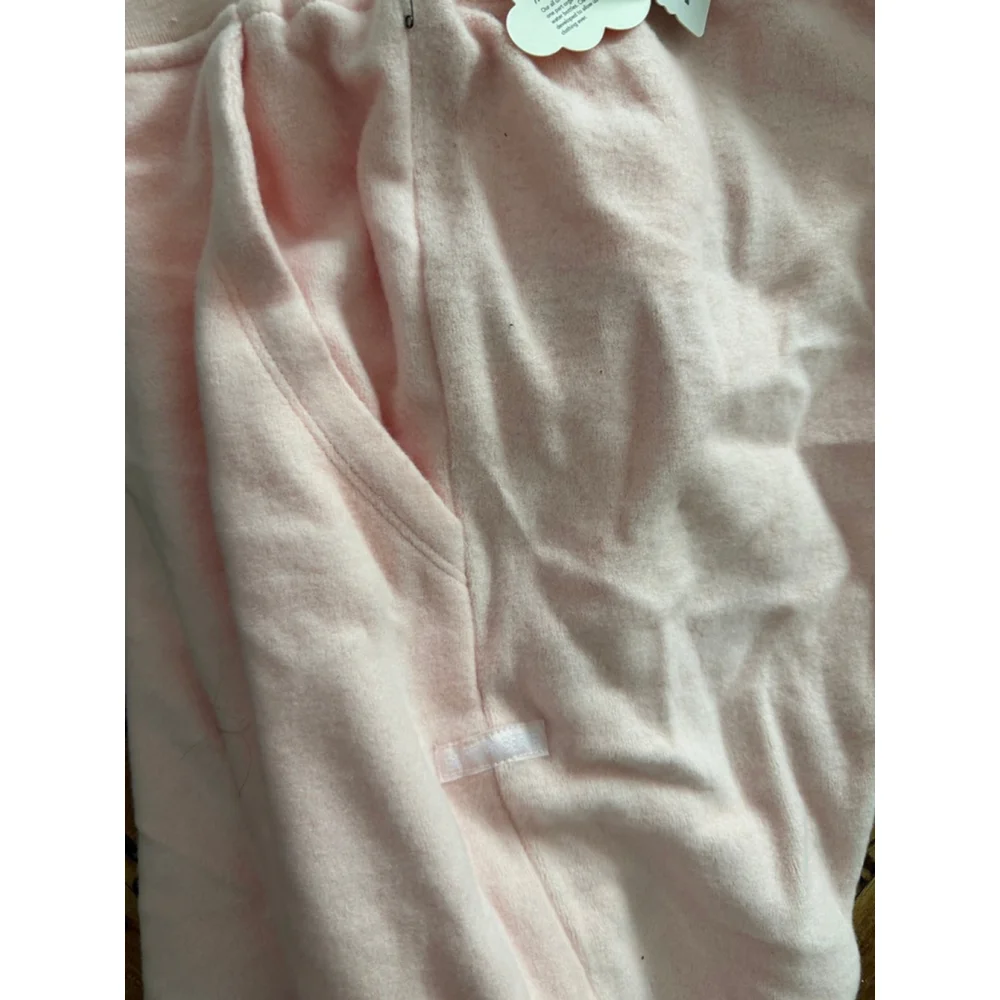 Women's Soft Serve Pink Cloud Cotton Joggers XL - Picture 6 of 8